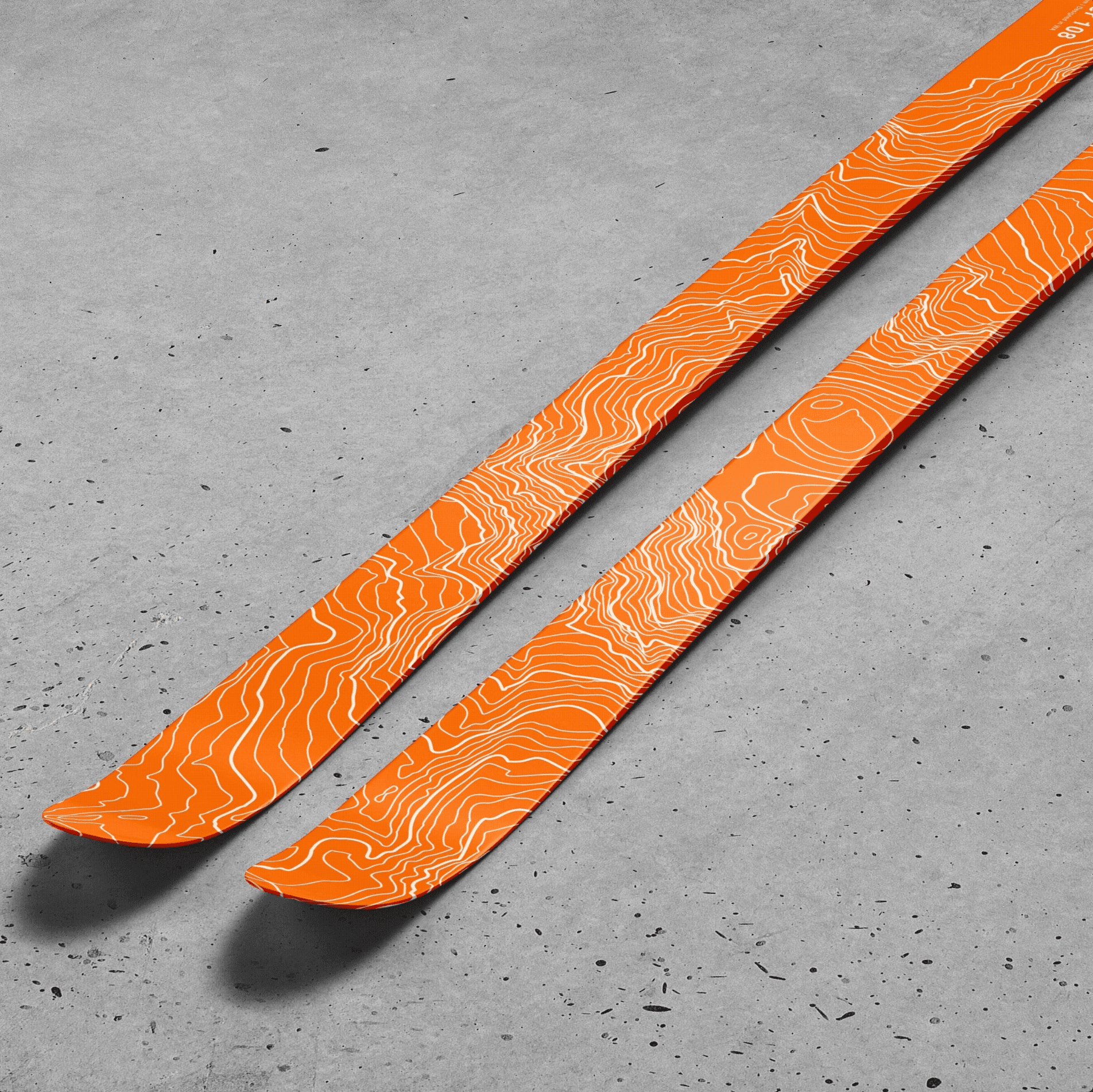 Mt. Rainer Topographical Map