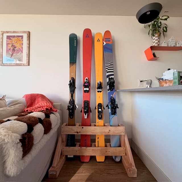 Custom Ski Rack