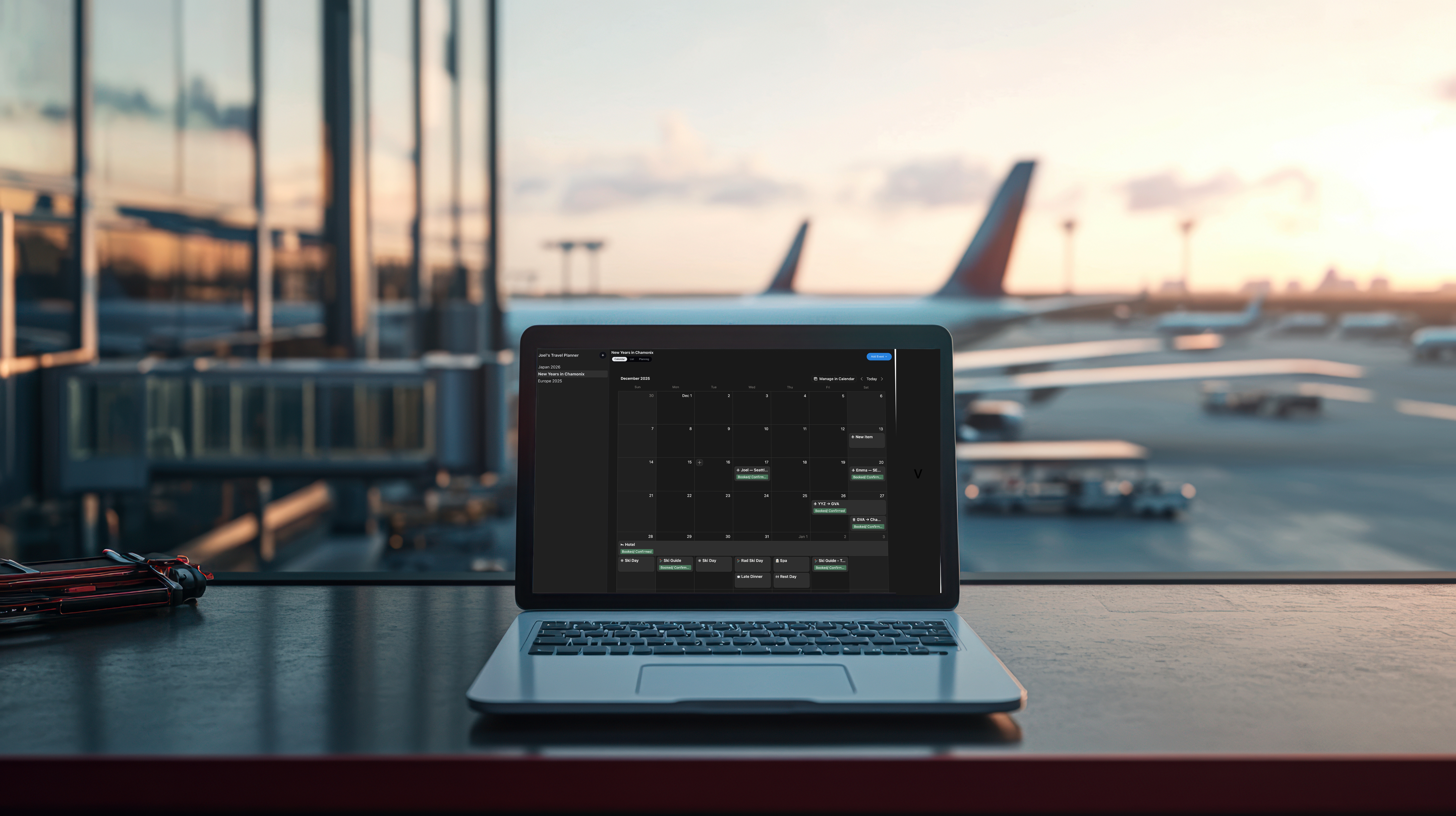 Travel Manager – Plan and manage here, book everywhere else