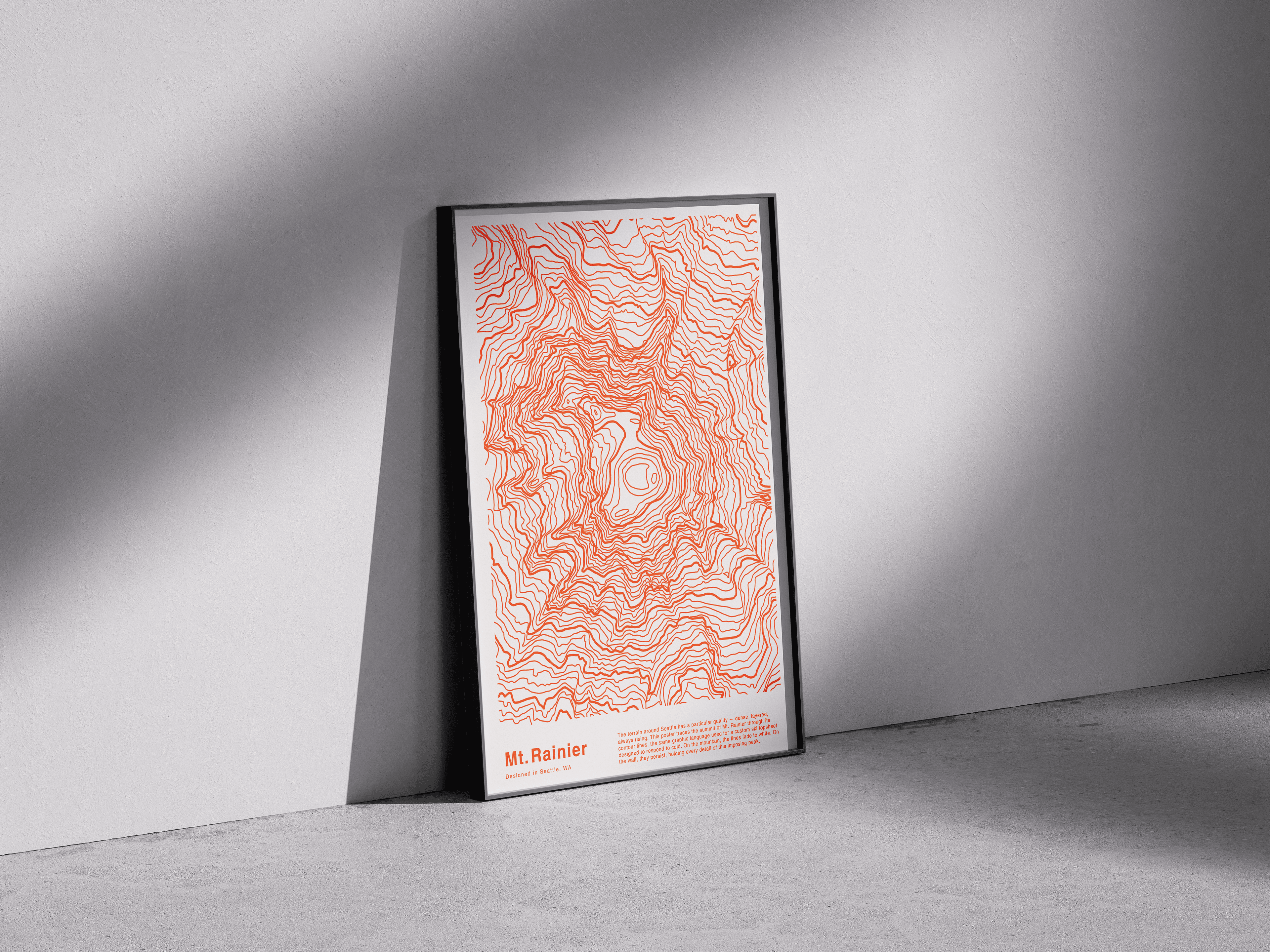 Mt. Rainier poster