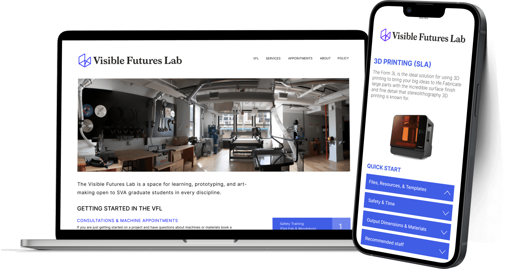Visual Futures Lab Service Onboarding